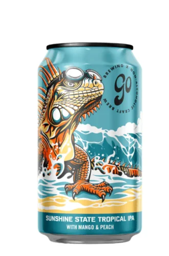 Go Brewing Non-Alcoholic Sunshine State Tropical IPA