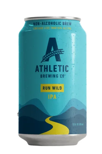Athletic Brewing Non-Alcoholic Run Wild IPA